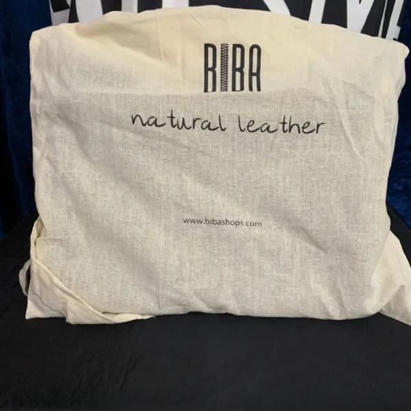 Pre-Loved Biba Natural Leather Crossbody Bag – artisan craftsmanship and timeless style, sustainably curated by Pre-Loved by Paul.